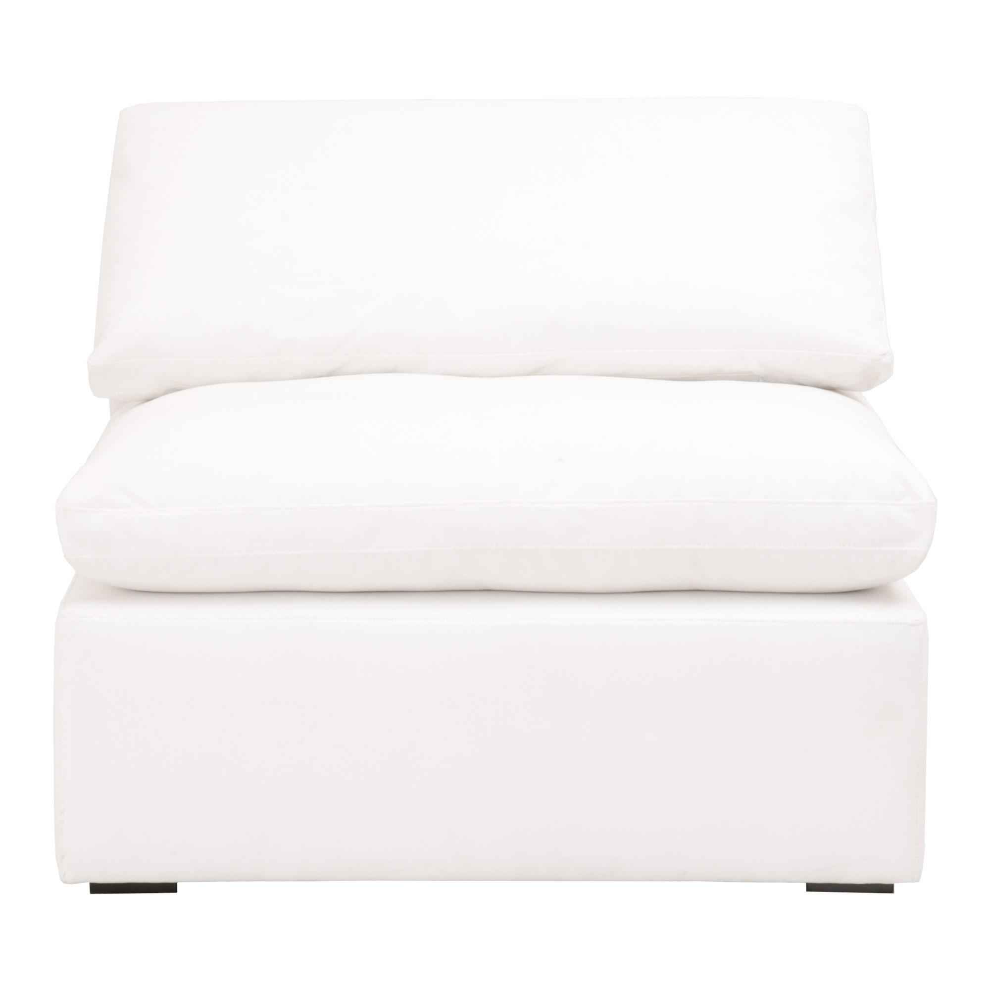 Cloud modular armless chair cheap